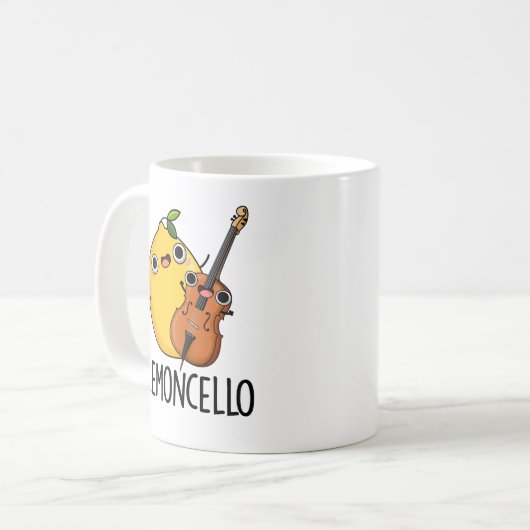Lemoncello Funny Drink Pub Kaffeetasse (Vorderseite Links)