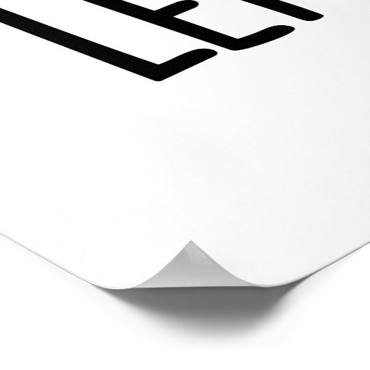 Lemoncello Funny Drink Pub Poster (Ecke)