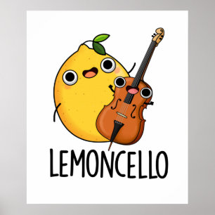 Lemoncello Funny Drink Pub Poster