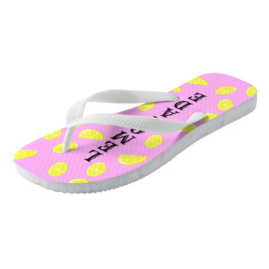 Lemondade Stand Flip Flops Badesandalen (Schrägansicht)