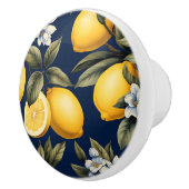 Lemonen und Blüten der Mittelmeerflotte Keramikknauf (Rechts)