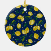 Lemonen von Sorrento Maßgeschneiderte Keramik Orna Ornament (Hinten)