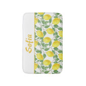 Lemonengelb Badematte (Vorderseite Vertikal)