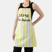 Lemongelb gestreifte, langlebige Schürze (InSitu)