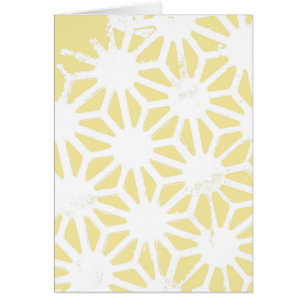 Lemongelbes geometrisches Muster