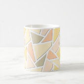 Lemongelbes Mosaikmuster Kaffeetasse (Mittel)
