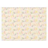 Lemongelbes Mosaikmuster Tischdecke (Vorderseite (Horizontal))