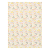 Lemongelbes Mosaikmuster Tischdecke (Vorderseite)