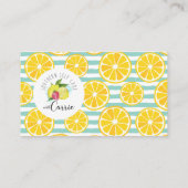 Lemongras-Wellness-Center-Visitenkarte Visitenkarte (Rückseite)