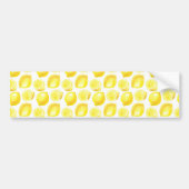 Lemonmuster Autoaufkleber (Vorne)