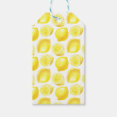 Lemonmuster Geschenkanhänger (Vorderseite)