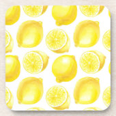 Lemonmuster Getränkeuntersetzer (Vorderseite)