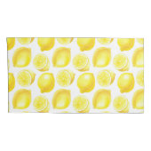 Lemonmuster Kissenbezug (Rückseite-Rechts)