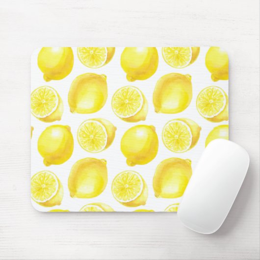 Lemonmuster Mousepad (Mit Mouse)