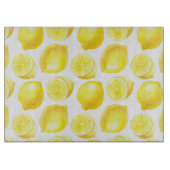 Lemonmuster Schneidebrett (Vorderseite)