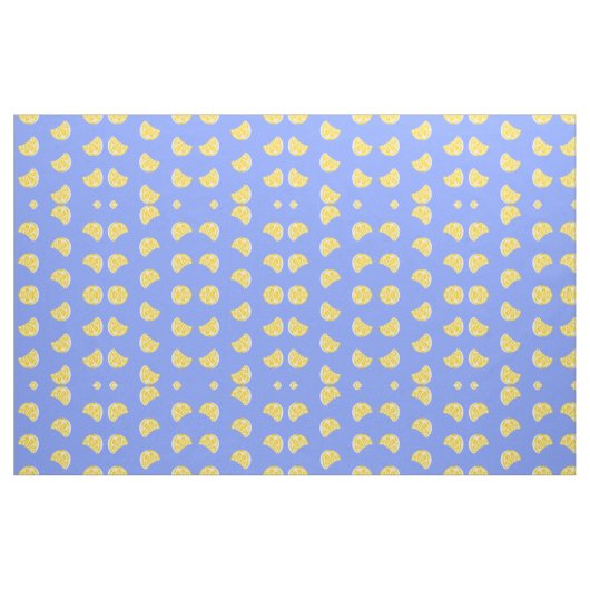 Lemonmuster Stoff (Fat Quarter (45,7 x 55,9 cm))
