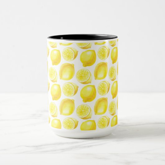 Lemonmuster Tasse (Zentrum)