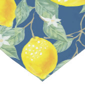 LEMONOBST IN LÄNDERBLAUE KURZER TISCHLÄUFER (Ecke)