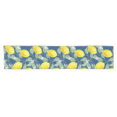 LEMONOBST IN LÄNDERBLAUE KURZER TISCHLÄUFER (Horizontal)