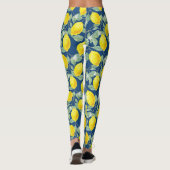LEMONOBST IN LÄNDERBLAUE LEGGINGS (Rückseite)