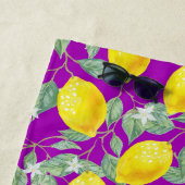 LEMONOBST IN LILA HINTERGRUND STRANDTUCH (Beispiel)