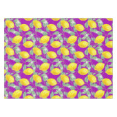 LEMONOBST IN LILA HINTERGRUND TISCHDECKE (Vorderseite (Horizontal))