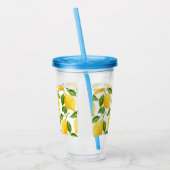Lemons Akylic Tumbler / Brille Acryltrinkbecher (Links)