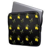 Lemons and flowers laptopschutzhülle (Vorderseite Links)