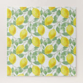 Lemons and Leaves Design Jigsaw Puzzle (Vertikal)