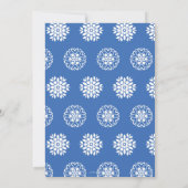 Lemons Azure Summer Greenery Gold Rahmen Wedding Einladung (Rückseite)