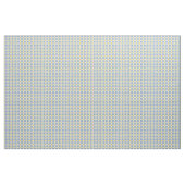Lemons & Blue marokkanische Fliesenmuster Stoff (Yard (91,4 cm))