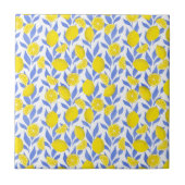 Lemons Blue Mediterranean Fliese (Vorderseite)