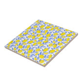 Lemons Blue Mediterranean Fliese (Seite)
