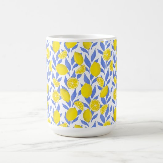 Lemons Blue Mediterranean Kaffeetasse (Mittel)