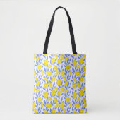 Lemons Blue Mediterranean Tasche (Vorderseite)