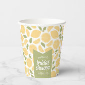 Lemons Brautparty Personalisiert Pappbecher (Vorderseite)