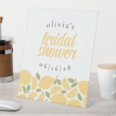 Lemons Brautparty Personalisiert Sockelschild (In Situ)