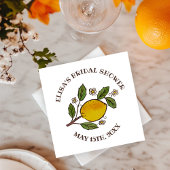 Lemons BRAUTPARTY Rustikales CUSTOM Serviette