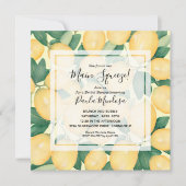 Lemons Brunch und Bubbly Brautparty laden ein (Vorderseite)