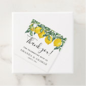 Lemons Calligraphy Geschenkanhänger (Beispiel)