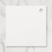 Lemons Calligraphy Geschenkanhänger (Rückseite)