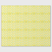 Lemons Citrus Design Geschenkpapier (Flach)