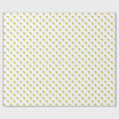 Lemons Citrus Simple Modern Geschenkpapier (Flach)