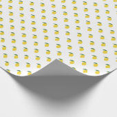 Lemons Citrus Simple Modern Geschenkpapier (Ecke)