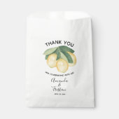 Lemons Citrus Vielen Dank für Ihr Interesse Bag Geschenktütchen (Vorderseite)