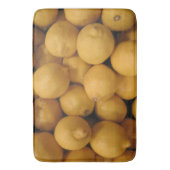 Lemons Custom Large Bath Mat Badematte (Vorderseite Vertikal)