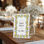 Lemons CUSTOM Summer BRAUTPARTY Sockelschild