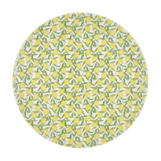 Lemons Cutting Board Schneidebrett (Vorderseite)