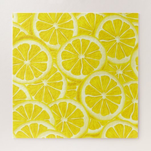 Lemons Design Jigsaw Puzzle (Horizontal)