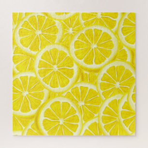 Lemons Design Jigsaw Puzzle